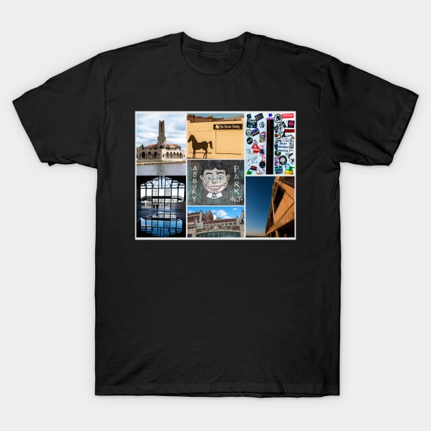 Asbury Park Collage T-Shirt by fparisi753
